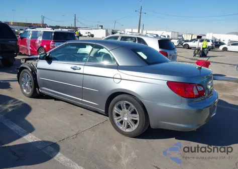 2008 Chrysler Sebring Limited z USA, uszkodzony, nr VIN 1C3LC65M38N178488